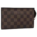LOUIS VUITTON Poche Marais Damier Ebene LV Auth BA953 - Louis Vuitton