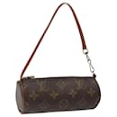 LOUIS VUITTON Monogram Papillon Pouch LV Auth EC872 - Louis Vuitton