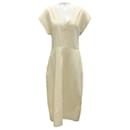 Lee Mathews Buttermilk Cassidy Short Sleeved Midi Dress - Autre Marque