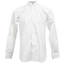 Saint Laurent Slim-Fit Shirt in White Cotton