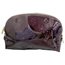 Louis Vuitton Pouch Vernis Pochette Tick M91495 in Amarante