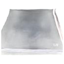 Louis Vuitton Navy Wool Silk Shawl