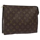 LOUIS VUITTON Monogram Poche Toilette 26 Pouch M47542 LV Auth hk2297 - Louis Vuitton