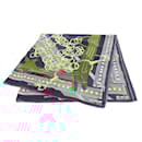 Hermes Silk Cashmere Scarf 140 BRIDES ET GRIS GRIS - Hermès