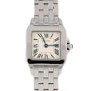 Cartier Santos de SM W25064Z5 Stainless Steel Quartz Wristwatch