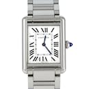 Cartier Tank Must LM WSTA0052 Stainless Steel Quartz Wristwatch