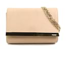 Fendi Shoulder Bag in Pink Beige and Gold