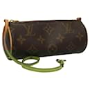 LOUIS VUITTON Monogram Papillon Pouch LV Auth 106793 - Louis Vuitton