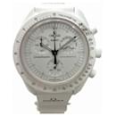 Omega x Swatch Mission to the Moon Phase Snoopy SO33W700 Quartz Watch