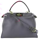 Fendi Peekaboo Regular Leather 2way Handbag in Pink 8BN290