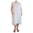 Blue sleeveless midi dress - Autre Marque