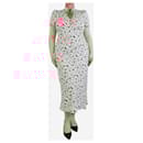Multi floral maxi dress - size UK 12 - Autre Marque
