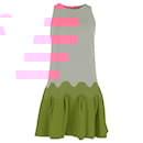 Lela Rose Colorblock Mini Dress in Pink Polyester - Autre Marque