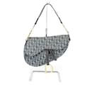 Dior Trotter Saddle Canvas Shoulder Bag - Christian Dior