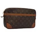 LOUIS VUITTON Monogram Compiegne 28 Clutch Bag M51845 LV Auth th5799 - Louis Vuitton