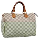 LOUIS VUITTON Damier Azur Speedy 30 Hand Bag N41533 LV Auth BA963 - Louis Vuitton