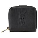 Yves Saint Laurent Leather Compact Wallet