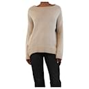 Bamford Oatmeal boat-neck jumper - size XS - Autre Marque
