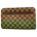 Louis Vuitton Clutch Bag Damier Saint N51993 Ebene
