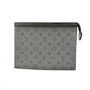 Louis Vuitton Monogram Eclipse Reverse Clutch Bag