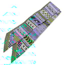 Hermes Twilly Colliers de Chiens Scarf - Hermès