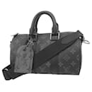 Louis Vuitton Monogram Eclipse Keepall Bandouliere 25