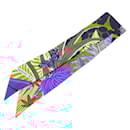 Hermes Twilly Jaguar Quetzal Scarf - Hermès