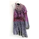 Halpern Pink Ombre Sequin Dress - Autre Marque