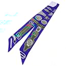 Hermes Harnais des Presidents Twilly Scarf - Hermès