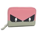 Fendi Pink Leather Coin Purse