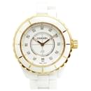 Chanel J12 H2180 White Dial Watch for Men
