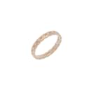 Chanel Coco Crush Matelasse 18K Pink Gold Band Ring