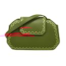 Cartier Red Leather Shoulder Bag