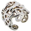 Hermes Chaine d'Ancre Silver 925 Band Ring - Hermès