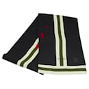 LOUIS VUITTON Scarf Wool Navy LV Auth bs24069 - Louis Vuitton