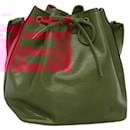 LOUIS VUITTON Epi Petit Noe Shoulder Bag Red M44107 LV Auth 116739 - Louis Vuitton