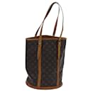 LOUIS VUITTON Bolsa de Ombro Monogram Bucket GM Vintage M42236 LV Auth BD1330 - Louis Vuitton