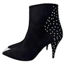 Saint Laurent Kiki Boots Black Size 37