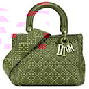 Dior Lady Dior Studded Leather Handbag - Christian Dior