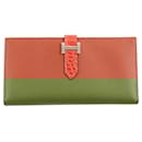 HERMES Crocodile Leather Wallet - Hermès
