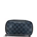 Louis Vuitton Damier Cobalt Portefeuille Zippy Soft Clutch Bag