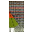 Hermès monogrammed scarf