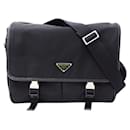 Prada Saffiano Nylon Shoulder Bag