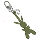 LOUIS VUITTON Rabbit Jeff Key Ring metal Pink M62734 LV Auth bs24153 - Louis Vuitton