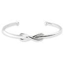 Pulseira de punho em prata esterlina Infinity da Tiffany & Co.