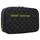 LOUIS VUITTON Damier Cobalt Trousse Toilette GM Clutch Bag N60245 LV Auth BD1953 - Louis Vuitton