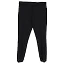 Alexander Mcqueen Straight-Leg trousers in Black Wool