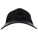 Givenchy Logo Cap in Black Cotton