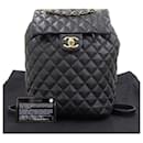 Chanel Leather Coco Mark Backpack