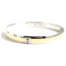 Hermes H Logo Bangle Bracelet Gold Silver - Hermès